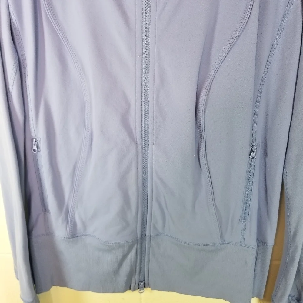 Lululemon Nice Asana Lullaby luon periwinkle running jacket 10